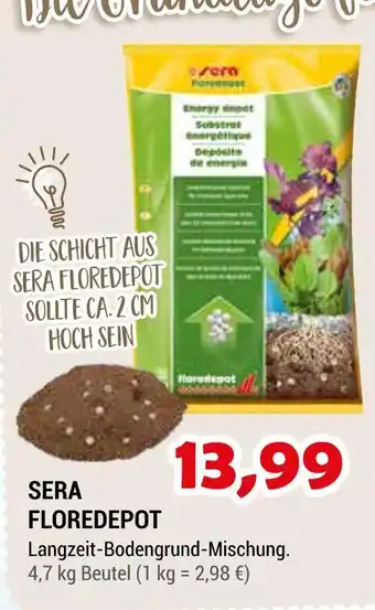 Zookauf Sera floredepot Angebot