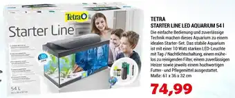 Zookauf Tetra starter line led aquarium 54 l Angebot
