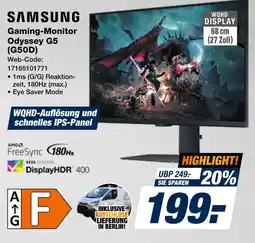 Expert Samsung gaming-monitor odyssey g5 (g50d) Angebot