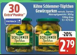 Edeka Kühne schlemmer-töpfchen mit kräutern verfeinert Angebot