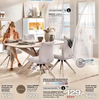 Ostermann Sansibar living wohn- und speisezimmersystem vistra Angebot