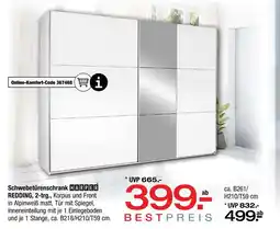Ostermann Harper schwebetürenschrank redding, 2-trg Angebot