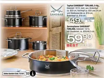 Ostermann Sansibar topfset torland, 5-tlg Angebot