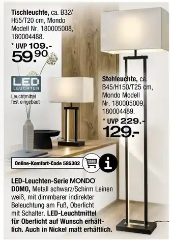 Ostermann Mondo led-leuchten-serie Angebot