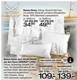 Ostermann Sansibar living marken kissen Angebot