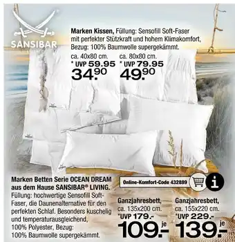 Ostermann Sansibar living marken kissen Angebot