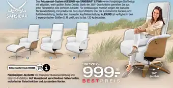 Ostermann Sansibar living relaxsessel-system alesund Angebot