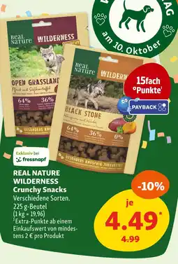 Fressnapf Real nature wilderness Angebot