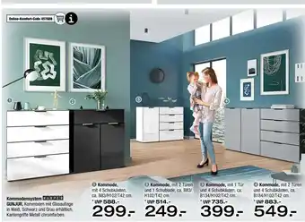 Ostermann Harper kommode mit 4 schubkästen Angebot