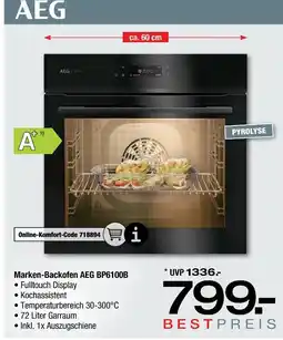 Ostermann Aeg marken-backofen aeg bp6100b Angebot