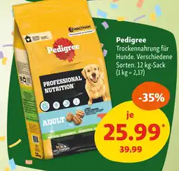 Fressnapf Pedigree trockenahrung Angebot