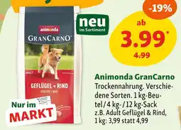 Fressnapf Animonda grancarno Angebot
