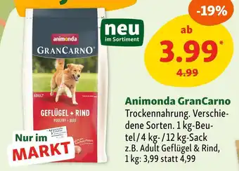 Fressnapf Animonda grancarno Angebot