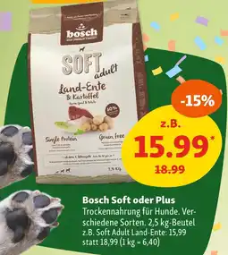 Fressnapf Bosch trockenahrung für hunde soft oder plus Angebot