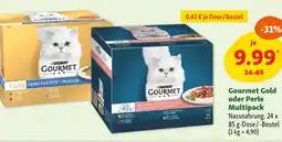 Fressnapf Purina gourmet gold oder perle multipack Angebot