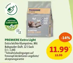 Fressnapf Premiere extra light Angebot