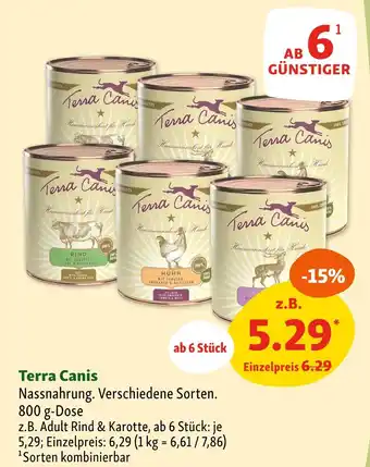 Fressnapf Terra canis nassnahrung Angebot
