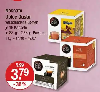V Markt Nescafe dolce gusto nesquik Angebot