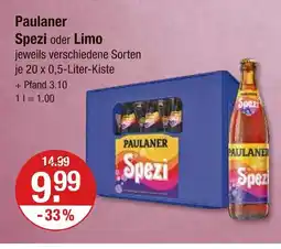 V Markt Paulaner spezi Angebot