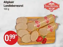 V Markt Peter micheler allgäuer landleberwurst Angebot