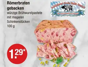 V Markt Römerbraten gebacken Angebot