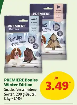 Fressnapf Premiere bonies winter edition mit seelachs Angebot