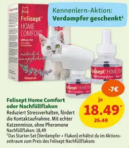 Fressnapf Felisept home comfort oder nachfüllflakon Angebot