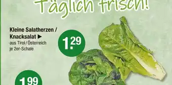 V Markt Kleine salatherzen Angebot