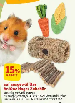 Fressnapf Anione nager zubehör Angebot