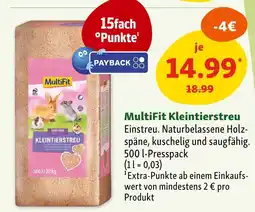 Fressnapf Multifit kleintierstreu Angebot