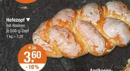 V Markt Hefezopf Angebot
