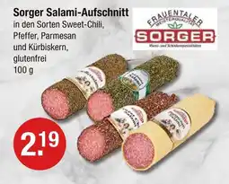 V Markt Sorger sweet-chili salami-aufschnitt Angebot