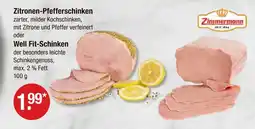 V Markt Zimmermann zitronen-pfefferschinken Angebot