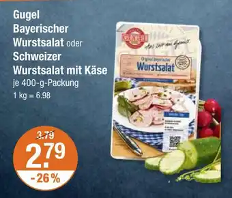 V Markt Gugel bayerischer wurstsalat Angebot