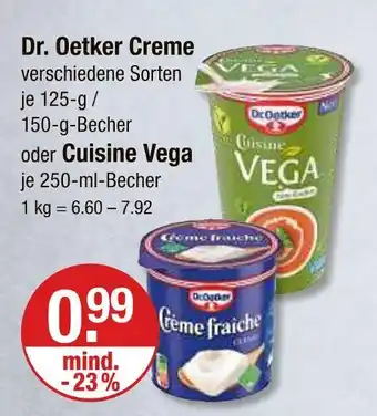 V Markt Dr. oetker creme Angebot
