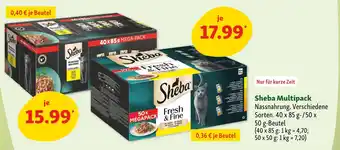 Fressnapf Sheba multipack Angebot