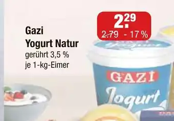 V Markt Gazi yogurt natur Angebot