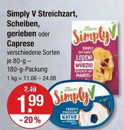 V Markt Simply v streichzart Angebot