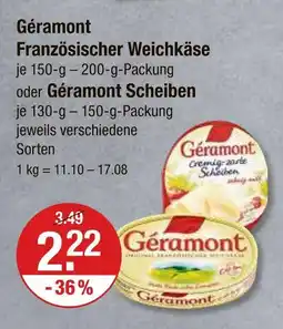 V Markt Géramont französischer weichkäse Angebot