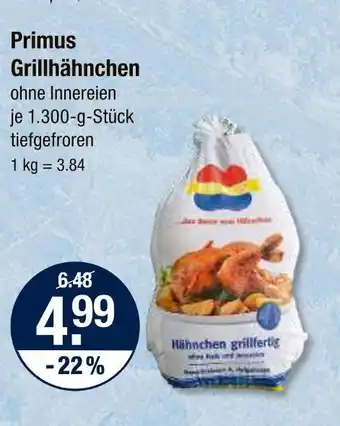 V Markt Primus grillhähnchen Angebot