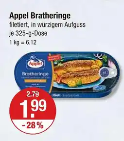 V Markt Appel bratheringe Angebot