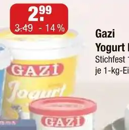 V Markt Gazi yogurt Angebot