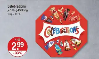 V Markt Celebrations Angebot