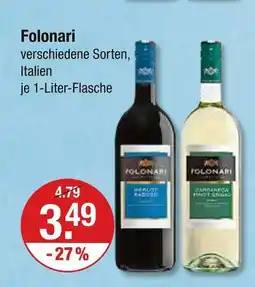 V Markt Folonari merlot rosso Angebot