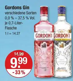 V Markt Gordons gin Angebot