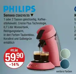 V Markt Philips senseo csa210/35 Angebot