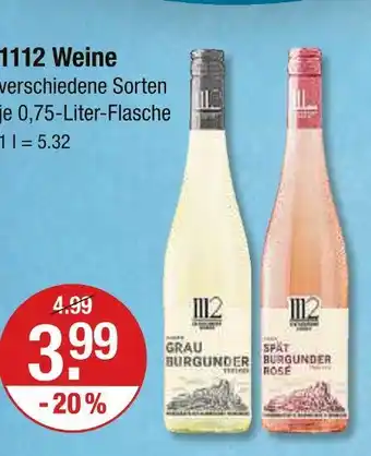 V Markt 1112 weine grau burgunder trocken Angebot