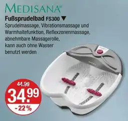 V Markt Medisana fußsprudelbad fs300 Angebot