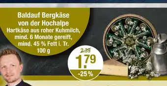 V Markt Baldauf bergkäse von der hochalpe Angebot