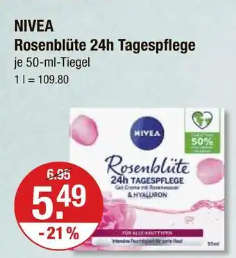 V Markt Nivea rosenblüte 24h tagespflege Angebot